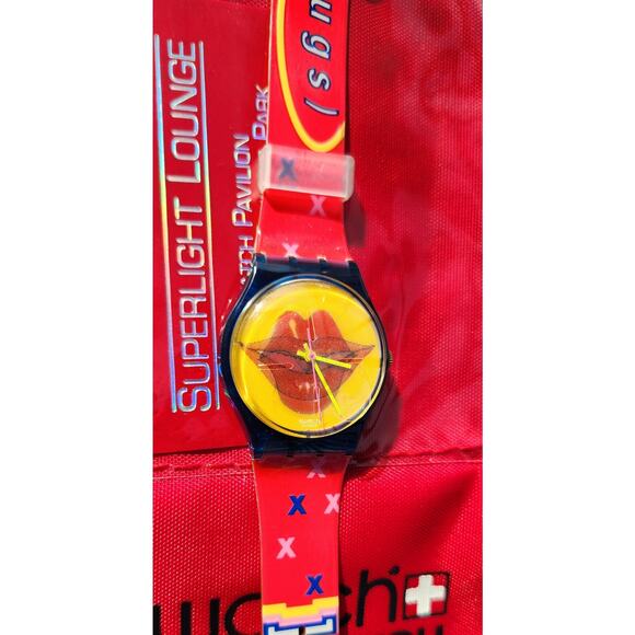 Swatch watch KISS GN181 1999 Standard Gents New old stock - Picture 14 of 14